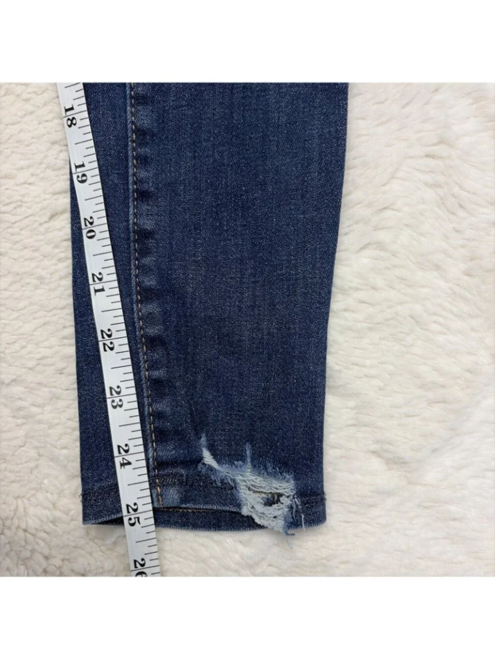 Old Navy 360 Stretch Ballerina Jeggings Distressed 12 Stretch